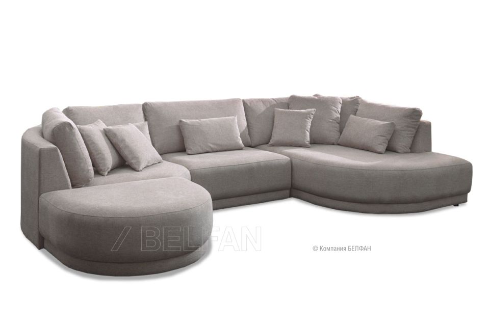 "Lucca" диван П-образный; нераскл.; 1890106R; правый; Loft 23(38937)+Loft 01(38935)(гр. 1/МТХ)