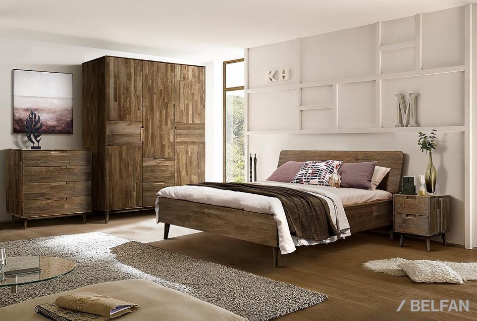 Тумба прикроватная "Ирвинг" массив дуба 2