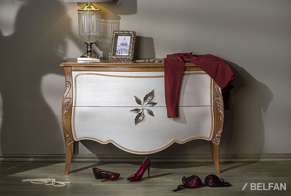 Комод "Трио" массив и шпон дуба 1