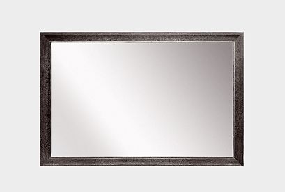 Зеркало "Соната" (без декора) прямоугольное; *ММ-284-15; горький шоколад с патиной