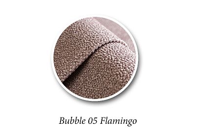 "Kamila" кресло; нераскл.; 12; хром; Bubble 05 Flamingo (32933) (гр. 2/БК)