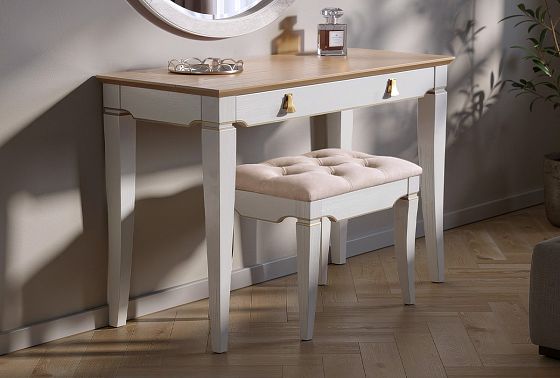 Стол-консоль "Стюарт" массив и шпон дуба 2