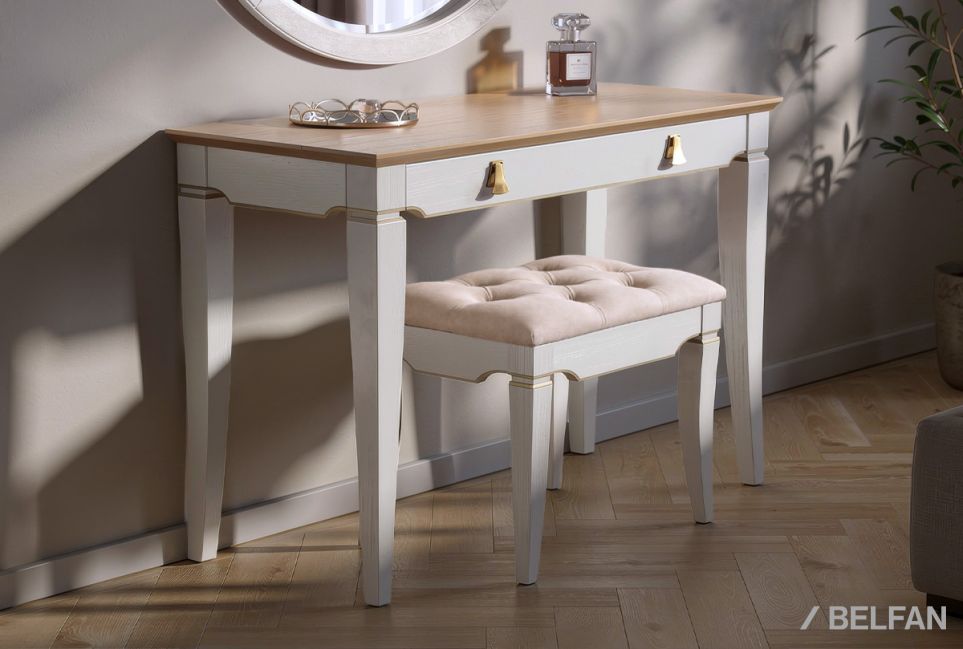 Стол-консоль "Стюарт" массив и шпон дуба 1