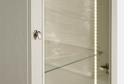 Шкаф с витриной 1-но дв. 