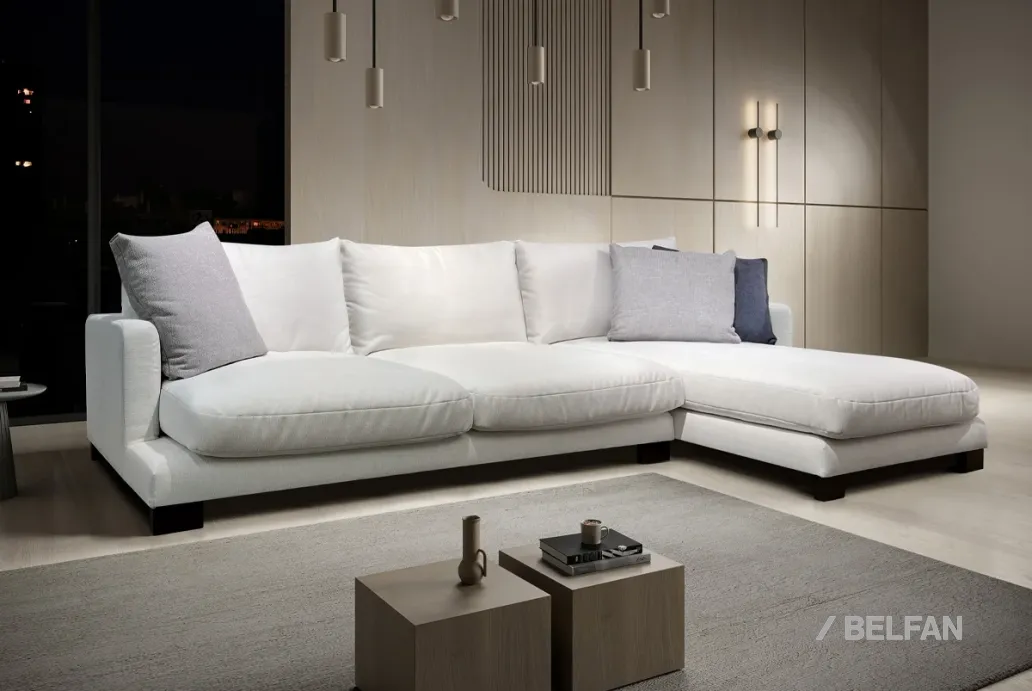 ЛЕФОРМ диван с оттоманкой #2