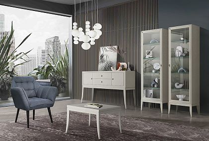 Шкаф с витриной 1-но дв. 