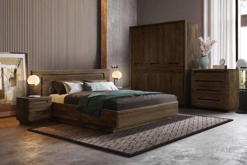 Спальня «Bremen» #3 дуб тёмный 