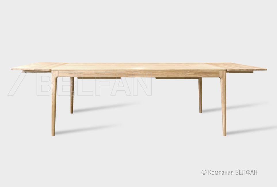 Стол обеденный "Соул" (раскладной) массив дуба 2