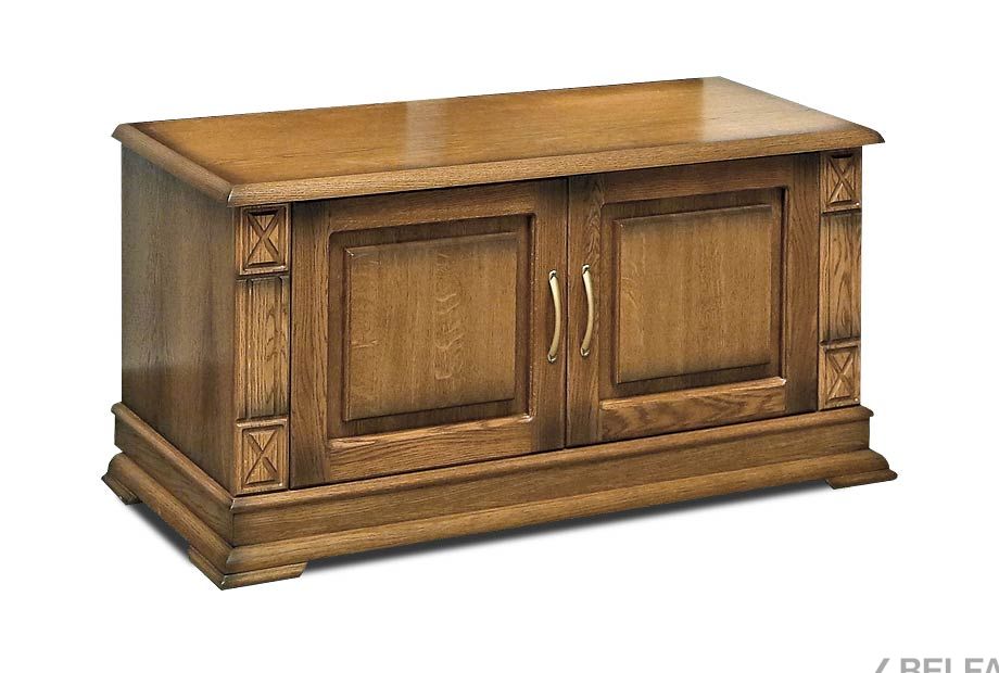 Тумба для обуви "Верди Люкс" 25 массив и шпон дуба 1