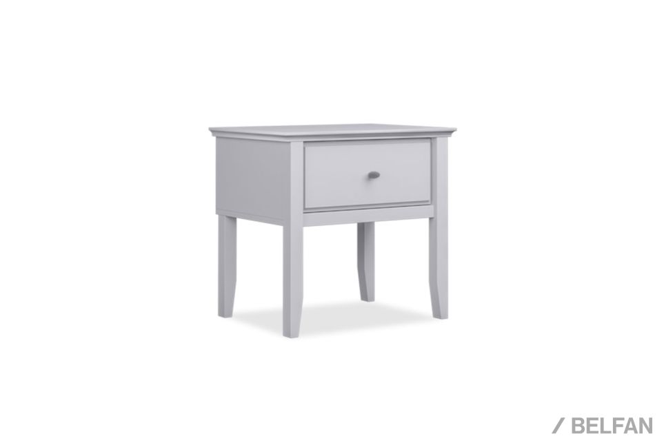 Тумба прикроватная "Адель" массив ольхи, МДФ 1