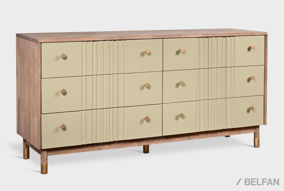 Комод "Меридиан" 6 массив дуба, МДФ 1