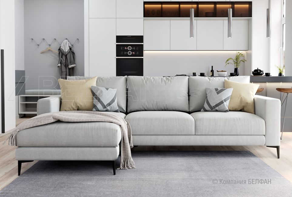 "Мэттью" диван с оттоманкой 6