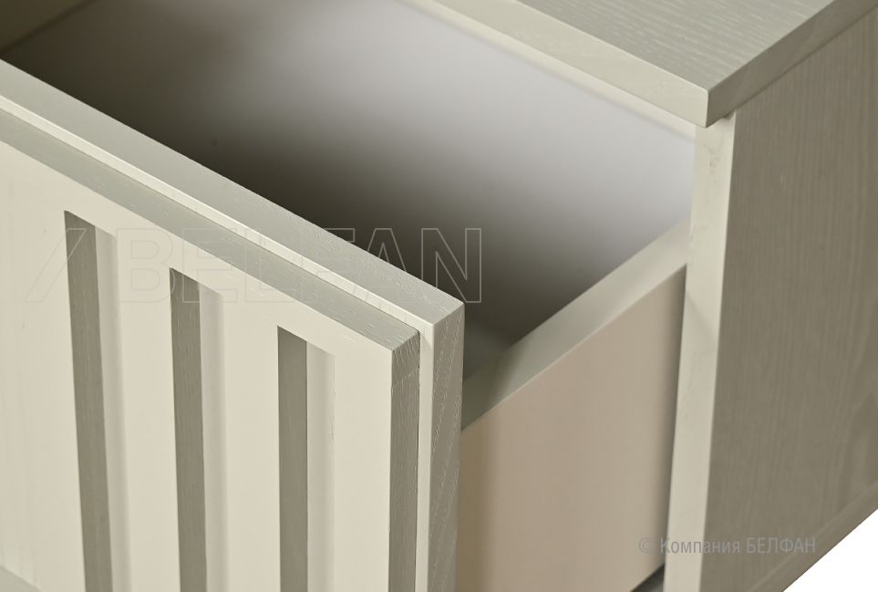 Тумба прикроватная "Chicago" (правая) массив и шпон дуба 6