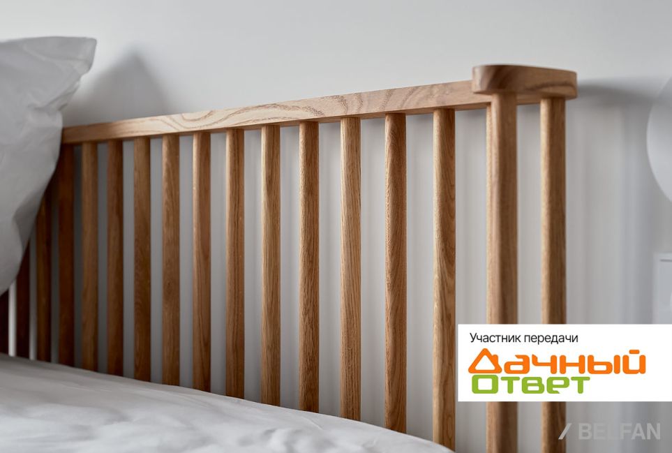 Кровать "Elva" массив и шпон дуба 6