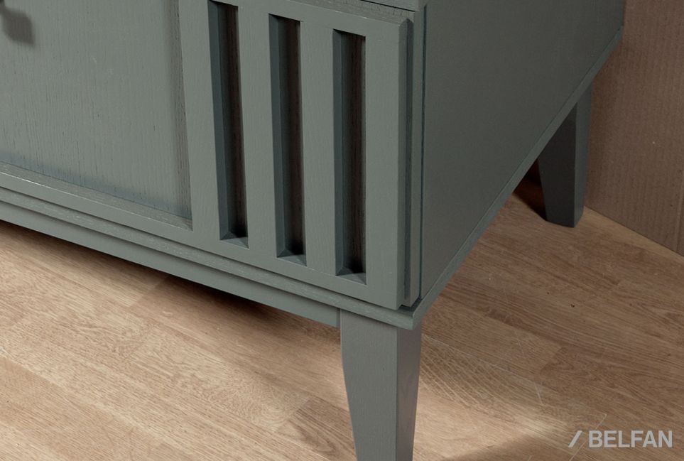 Тумба под ТВ "Chicago" 170 массив и шпон дуба 4