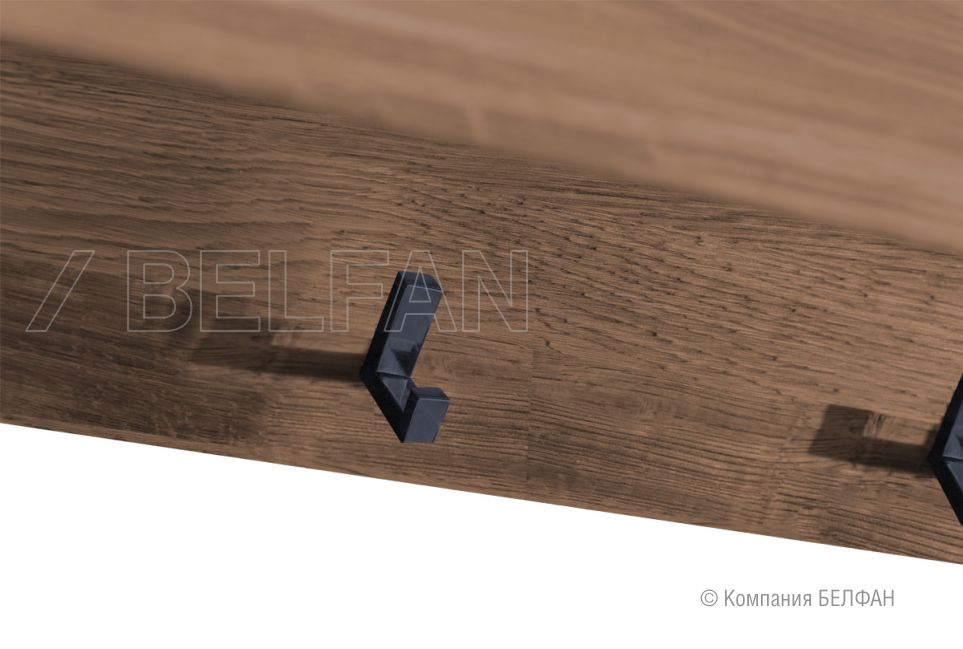 Вешалка настенная "Art Collection" массив дуба 2