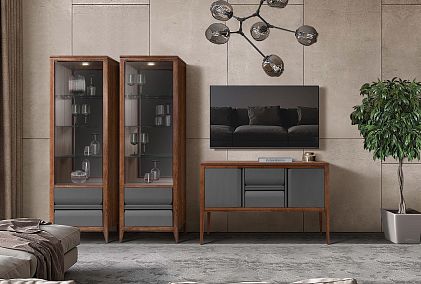 Витрина 1-но дверная "Dakota" (левая)