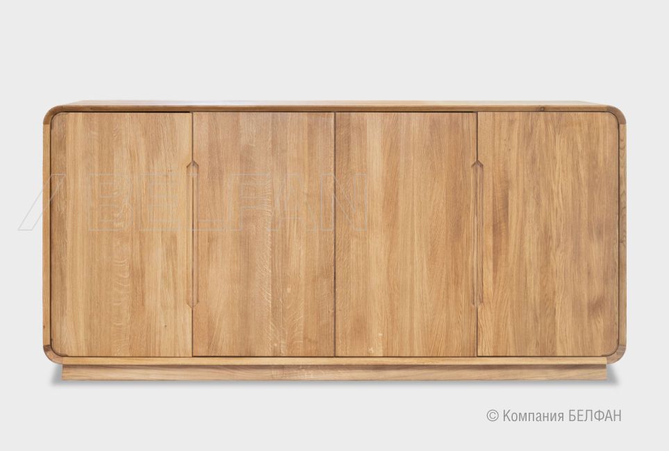 Тумба "Монблан" 4 массив дуба 2