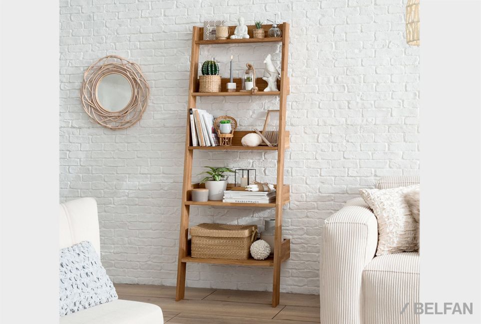 Стеллаж "Ирвинг" массив дуба 8