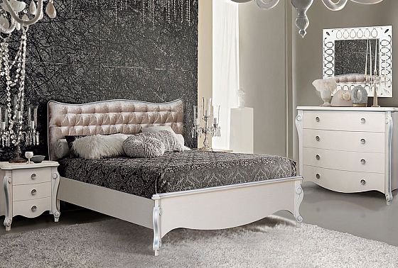 Тумба прикроватная "Луиза" массив и шпон дуба 9