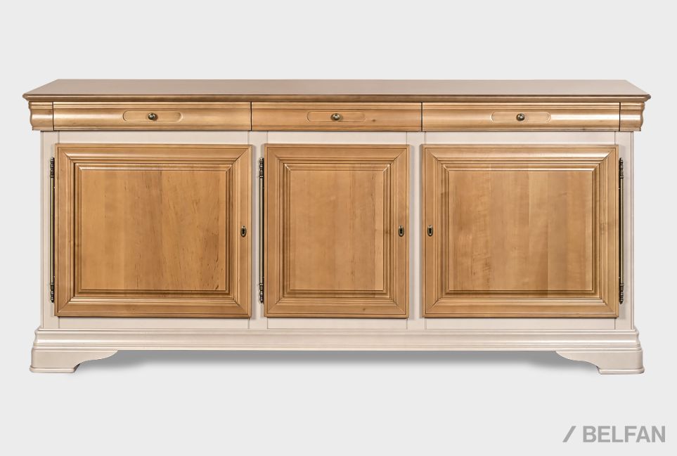 Тумба "Оливия" (широкая) массив и шпон ольхи 2