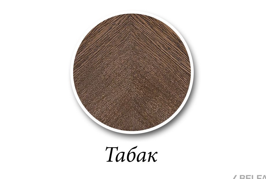 Шкаф с витриной угловой "Алези 10" (правый) массив и шпон дуба 1