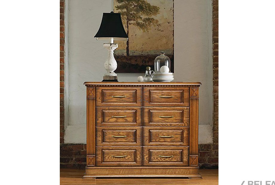 Комод "Верди Люкс" массив и шпон дуба 3