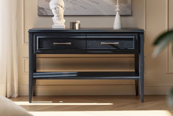 Стол-консоль "Сакраменто" массив и шпон дуба, МДФ 4