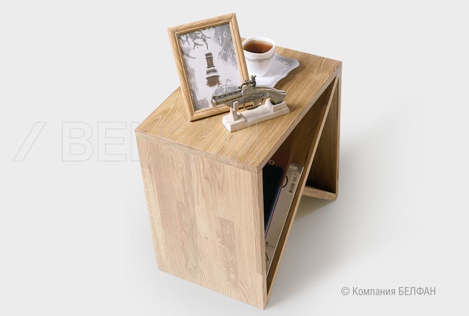 Стол прикроватный "Art Collection" Д массив дуба 2