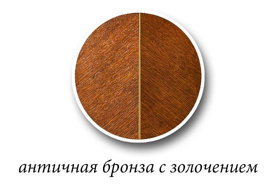 Полка "Алези 1 Люкс" массив и шпон дуба 2