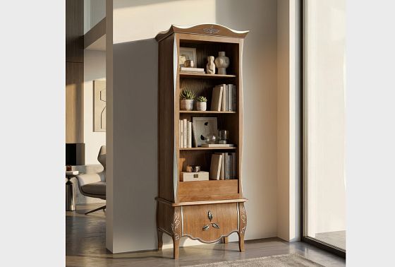 Стеллаж "Трио" массив и шпон дуба 8