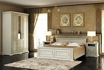 Кровать "Верди Люкс" (высокое изножье)