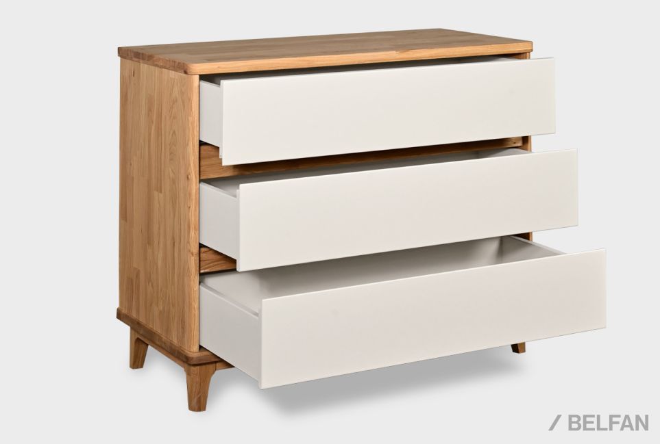 Комод "Wallstreet" 3 массив дуба, МДФ 8