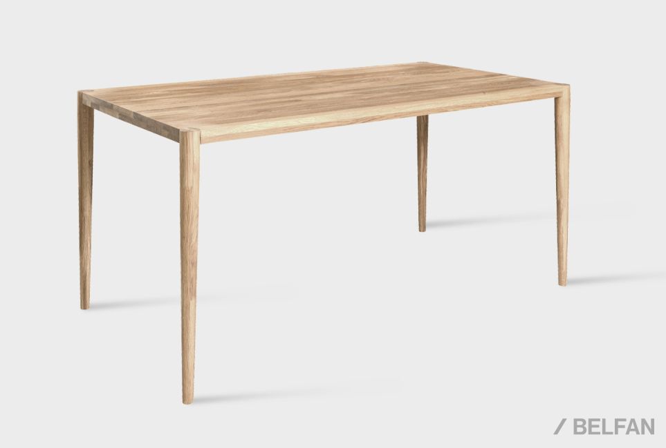 Стол обеденный "Мид" массив дуба 1