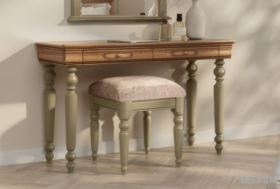 Стол туалетный "Оливия" массив и шпон ольхи 1