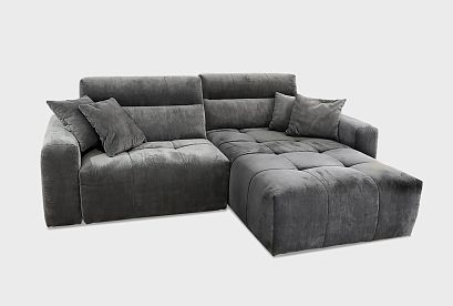 "Apollo Wide" диван с оттоманкой S; нераскл.; 1L+8R; правый; OW 6310 100-08  (гр. 2/Турция)