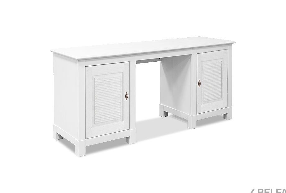 Стол письменный "Рауна" 20 (2 тумбы) массив сосны 1