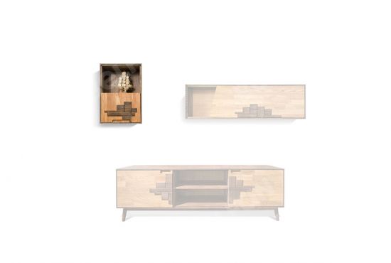 Шкаф навесной "Irving Design" 60 (левый)