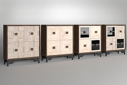Тумба высокая "Cube Design" 4
