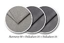 "Тейлор" диван 2-х модульный; 1L+1R; Harmony 08+Palladium 16+Palladium 16 (гр.2/МТХ)