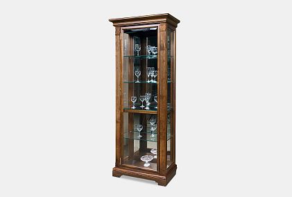 Шкаф с витриной "Престиж" 1