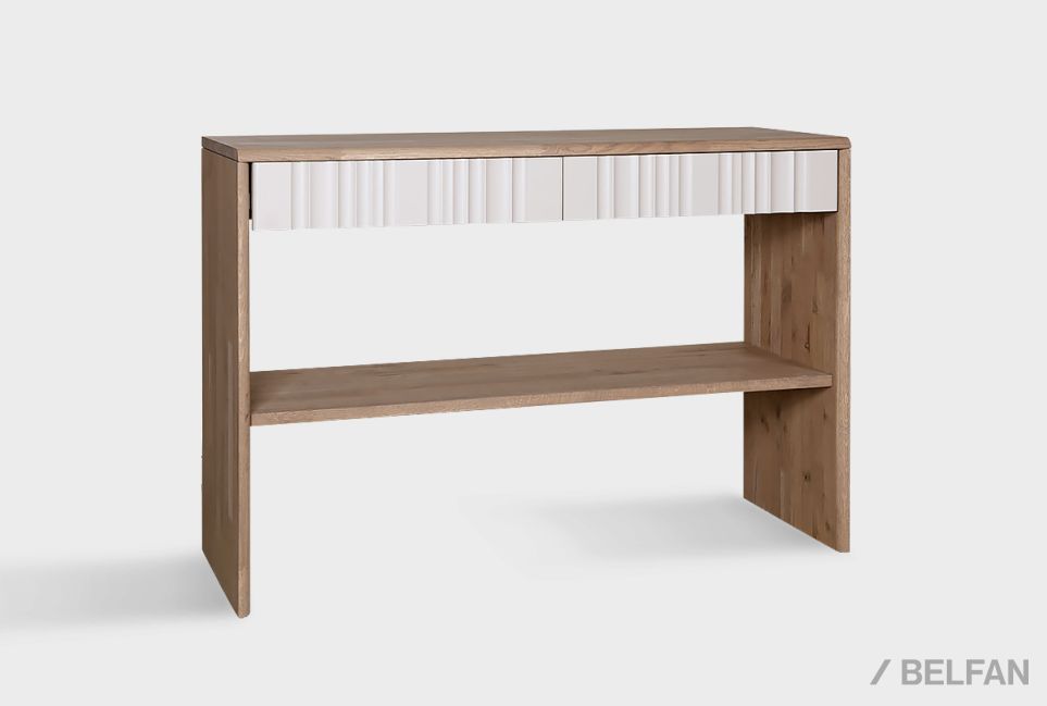 Стол-консоль "Меридиан" массив дуба, МДФ 2