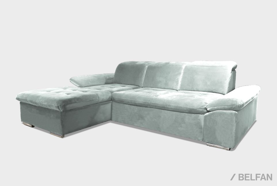 "Престон" диван с оттоманкой 1