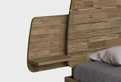 Полка прикроватная "Уоллстрит"; *А-012.23; к-графит