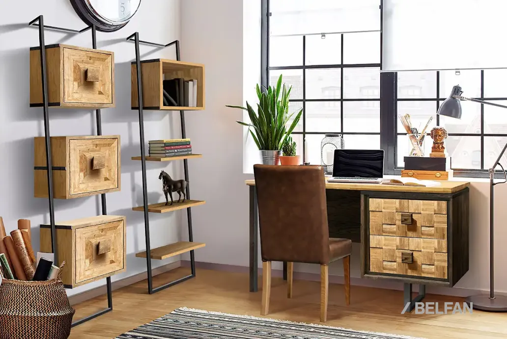 ART COLLECTION гостиная #15 бейц-масло + черный металл