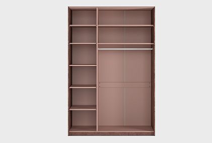 Шкаф для одежды 3-х дверный "Меридиан" (комбинированный)