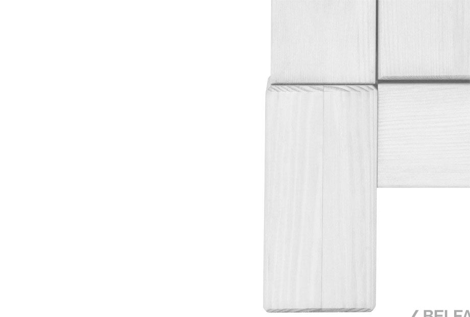 Кровать "Рауна" 90 массив сосны 3