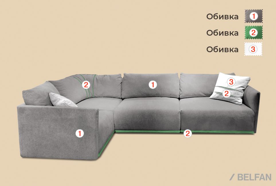 "Тейлор" секция угловая 2