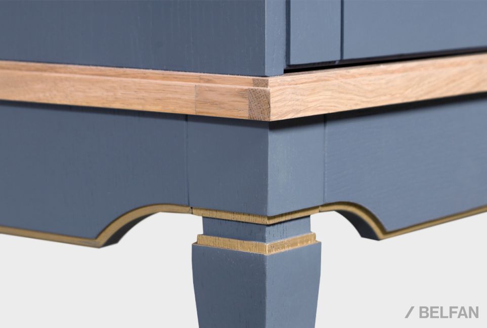 Комод "Стюарт" 6 массив и шпон дуба 2