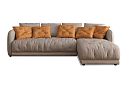 "Kassel" диван с оттоманкой XL; раскл.; 3ML6MR; Выкатной Roll-out (1750правый; Atmosphera 200+Atmosphera 240 (гр.Т6/МТХ)